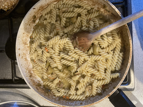 a delicious pasta